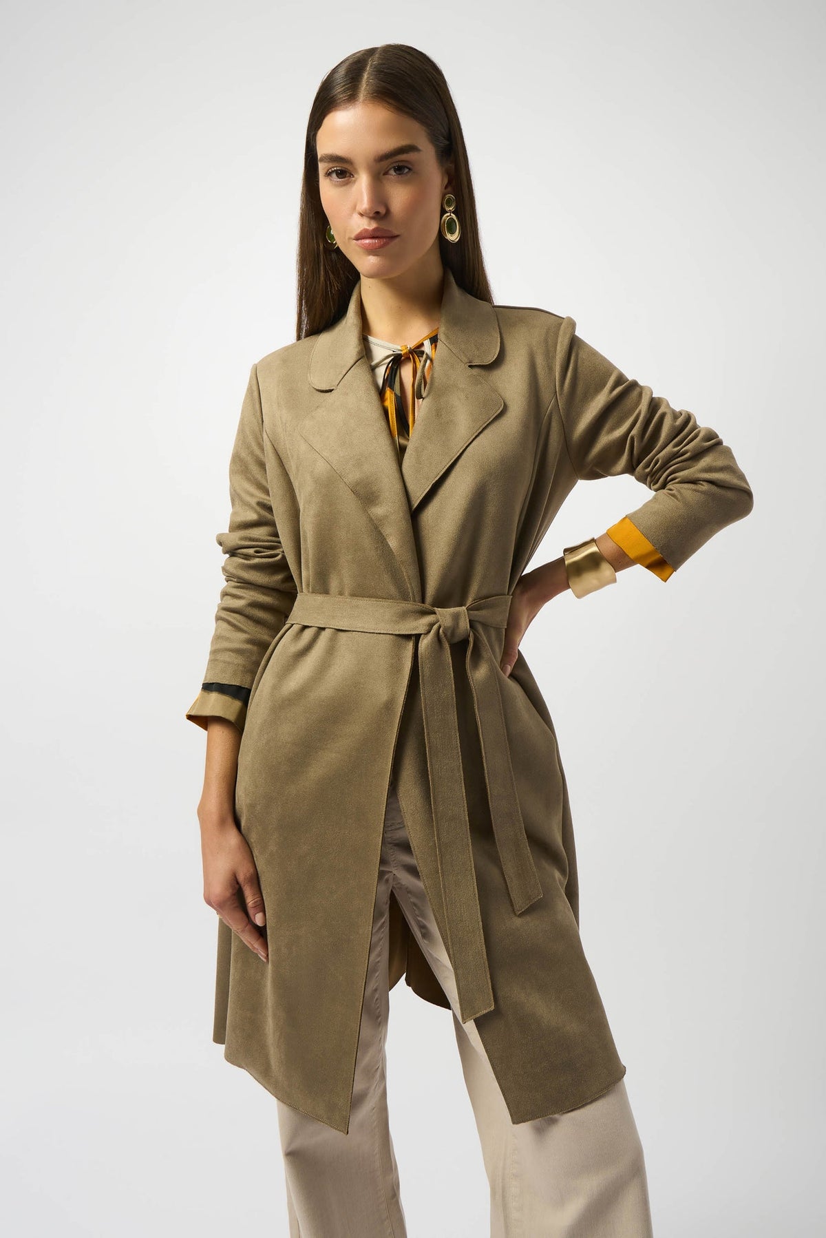 Coupe-vent mi-saison pour femme par Joseph Ribkoff | 253252 Java | Boutique Vvög, vêtements mode pour homme et femme