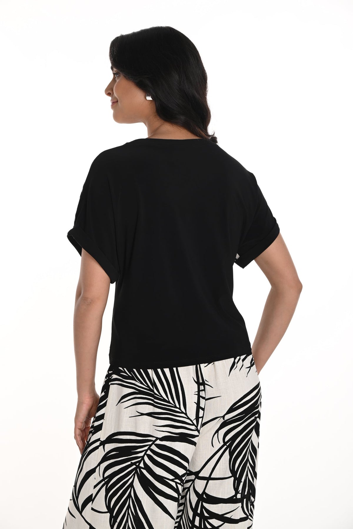 Tunique pour femme par Frank Lyman | 256201 Noir Naturel | Boutique Vvög, vêtements mode pour homme et femme