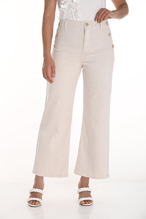 Pantalon pour femme par Frank Lyman | 256779U Beige | Boutique Vvög, vêtements mode pour homme et femme