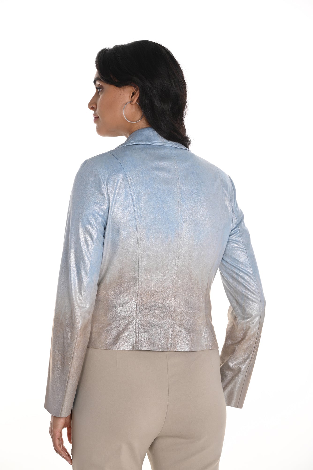 Jacket pour femme par Frank Lyman | 256799U Bleu Bronze | Boutique Vvög, vêtements mode pour homme et femme