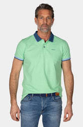 Polo pour homme par NZA | 25BN131 Vert Jade | Boutique Vvög, vêtements mode pour homme et femme