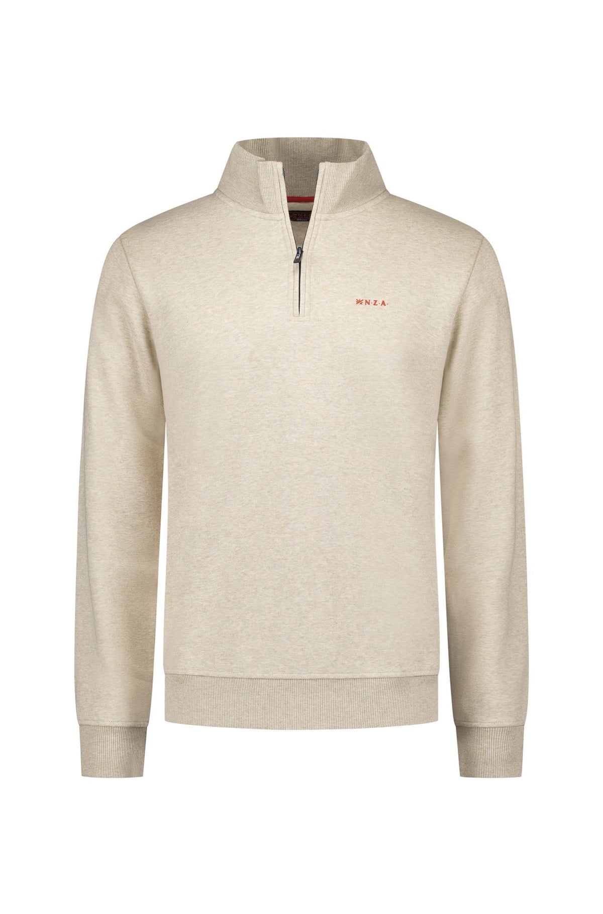 Chandail demi-zip pour homme par NZA | 25GN314 Mélange de Griffes Clair | Boutique Vvög, vêtements mode pour homme et femme