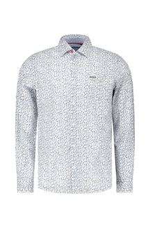 Chemise stretch pour homme par NZA | 25GN540 Écru Multi | Boutique Vvög, vêtements mode pour homme et femme