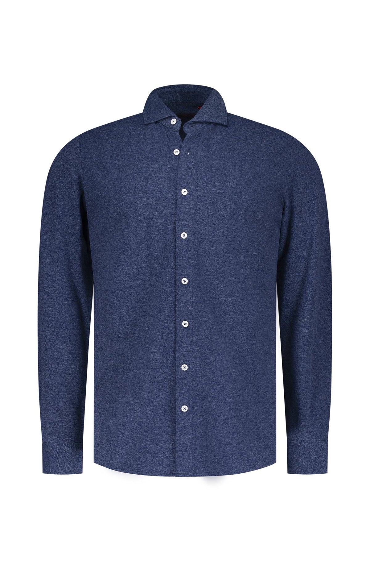 Chemise tricot pour homme par NZA | 25GN590 Marine Océan Mélange | Boutique Vvög, vêtements mode pour homme et femme