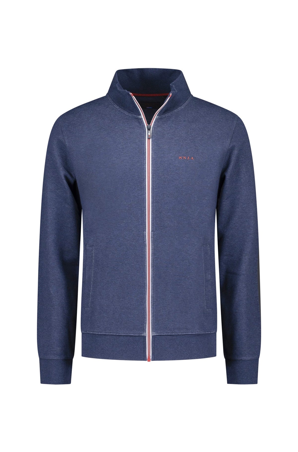 Veste entièrement zippé pour homme par NZA | 25HN300 Marine Icône | Boutique Vvög, vêtements mode pour homme et femme