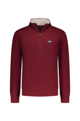 Chandail demi-zip pour homme par NZA | 25HN301 Rouge Cerise | Boutique Vvög, vêtements mode pour homme et femme