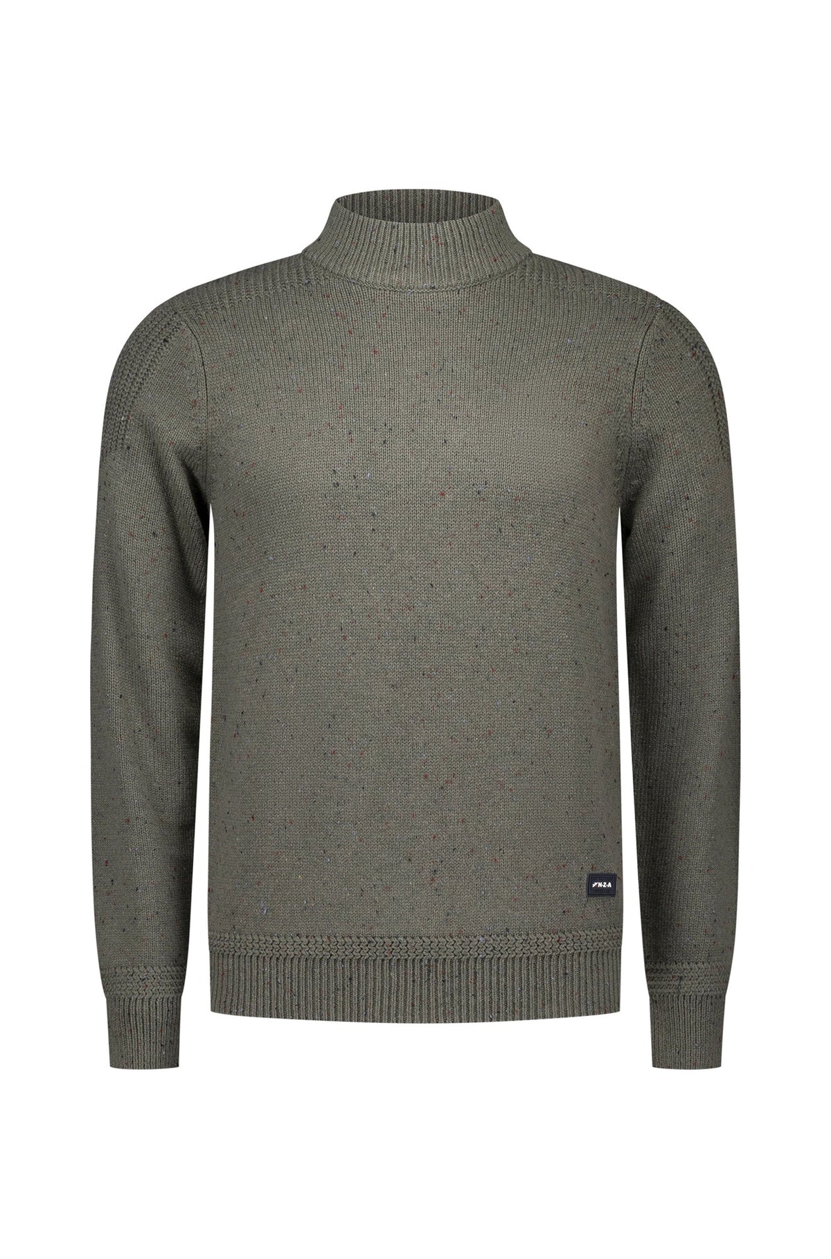 Chandail col roulé pour homme par NZA | 25HN450 Gris Armée | Boutique Vvög, vêtements mode pour homme et femme