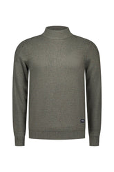 Chandail col roulé pour homme par NZA | 25HN450 Gris Armée | Boutique Vvög, vêtements mode pour homme et femme
