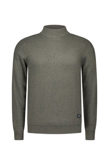 Chandail col roulé pour homme par NZA | 25HN450 Gris Armée | Boutique Vvög, vêtements mode pour homme et femme