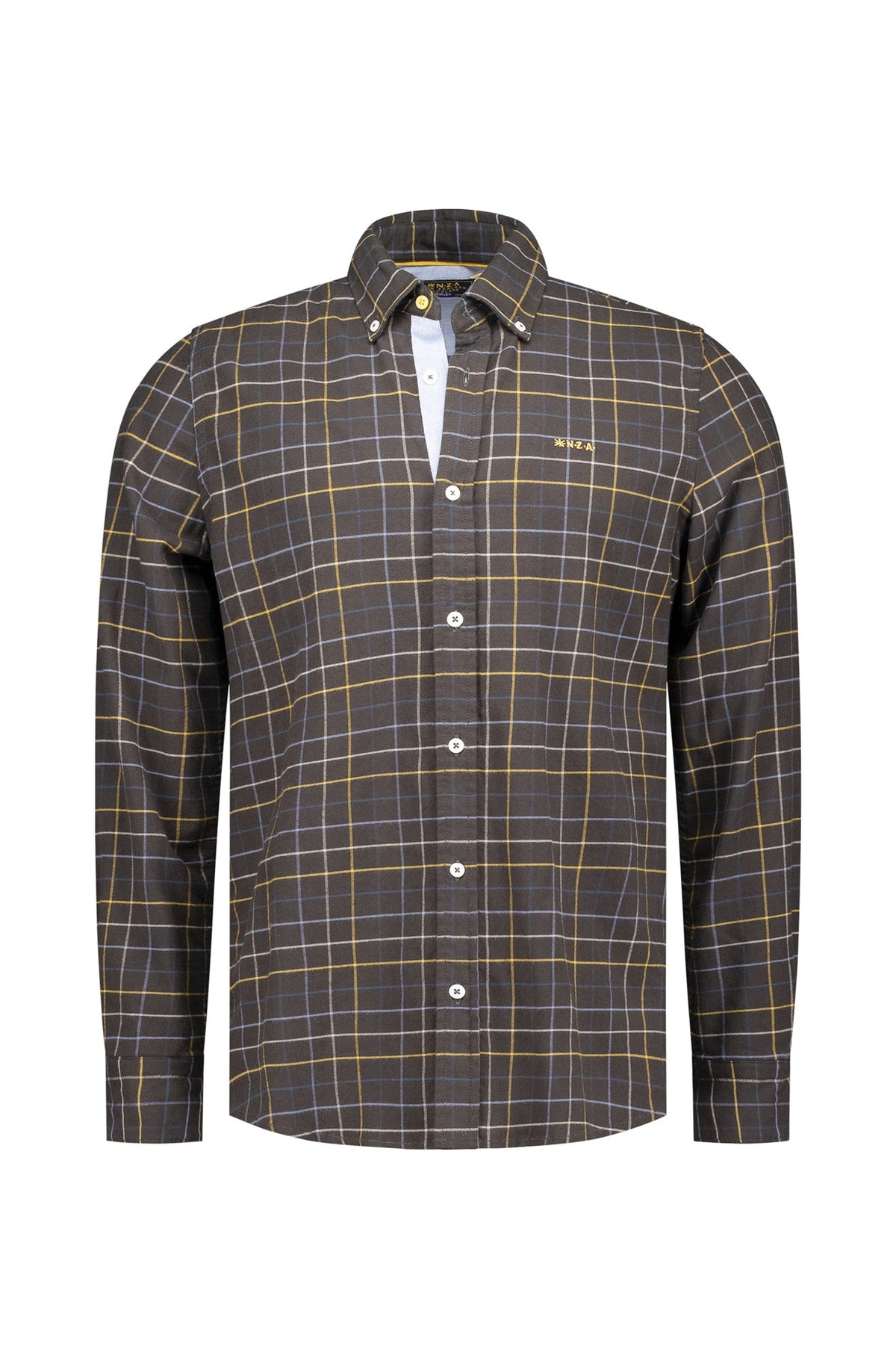 Chemise stretch pour homme par NZA | 25HN520 Vert Bouteille | Boutique Vvög, vêtements mode pour homme et femme