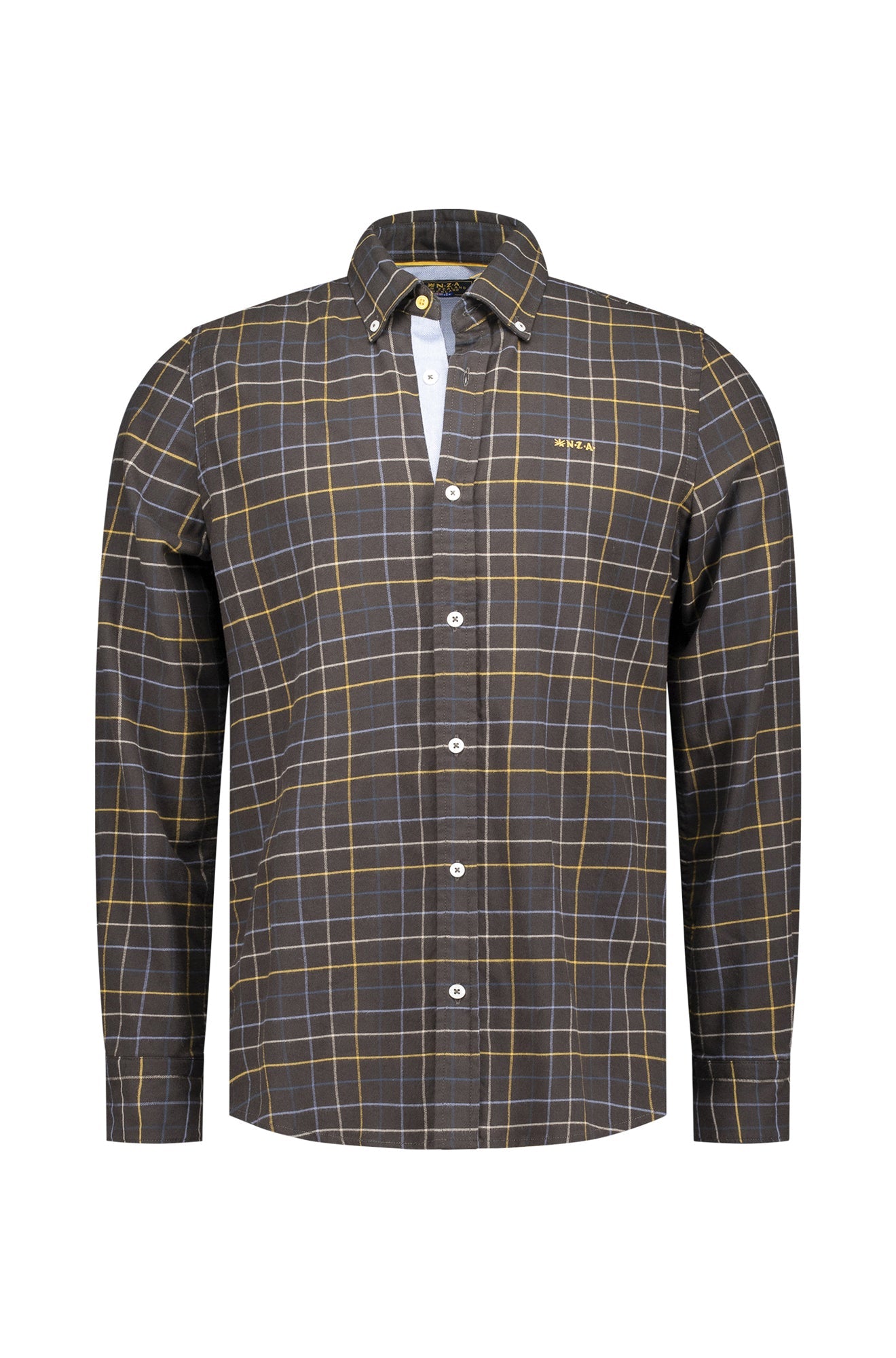 Chemise stretch pour homme par NZA | 25HN520 Vert Bouteille | Boutique Vvög, vêtements mode pour homme et femme