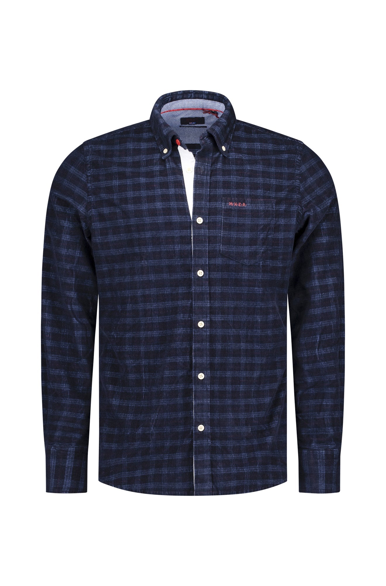 Chemise stretch pour homme par NZA | 25HN529 Marine Icône | Boutique Vvög, vêtements mode pour homme et femme