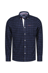 Chemise stretch pour homme par NZA | 25HN529 Marine Icône | Boutique Vvög, vêtements mode pour homme et femme
