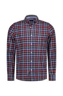 Chemise stretch pour homme par NZA | 25HN535 Marine Icône | Boutique Vvög, vêtements mode pour homme et femme