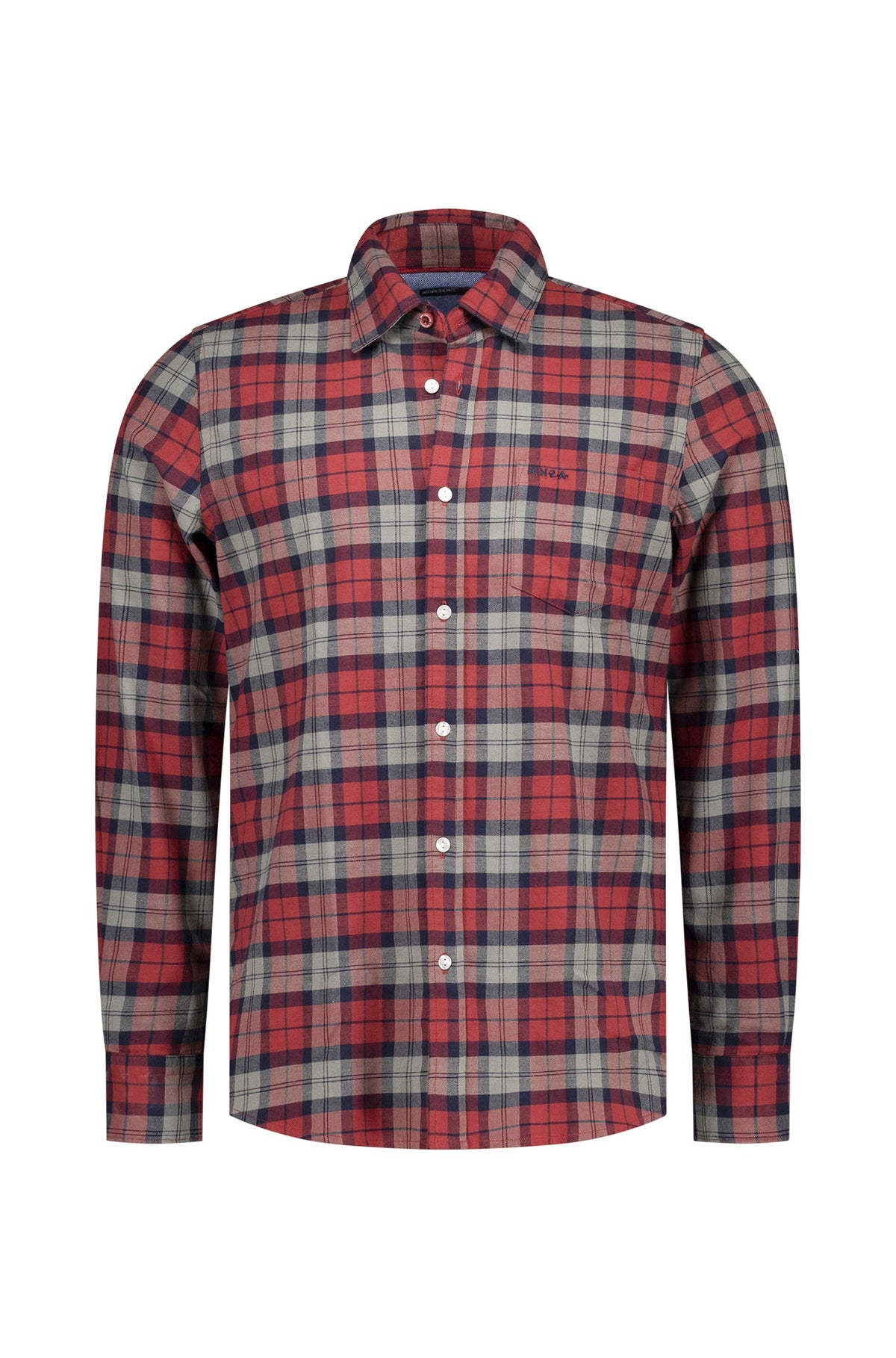 Chemise stretch pour homme par NZA | 25HN537 Rouge Cerise | Boutique Vvög, vêtements mode pour homme et femme