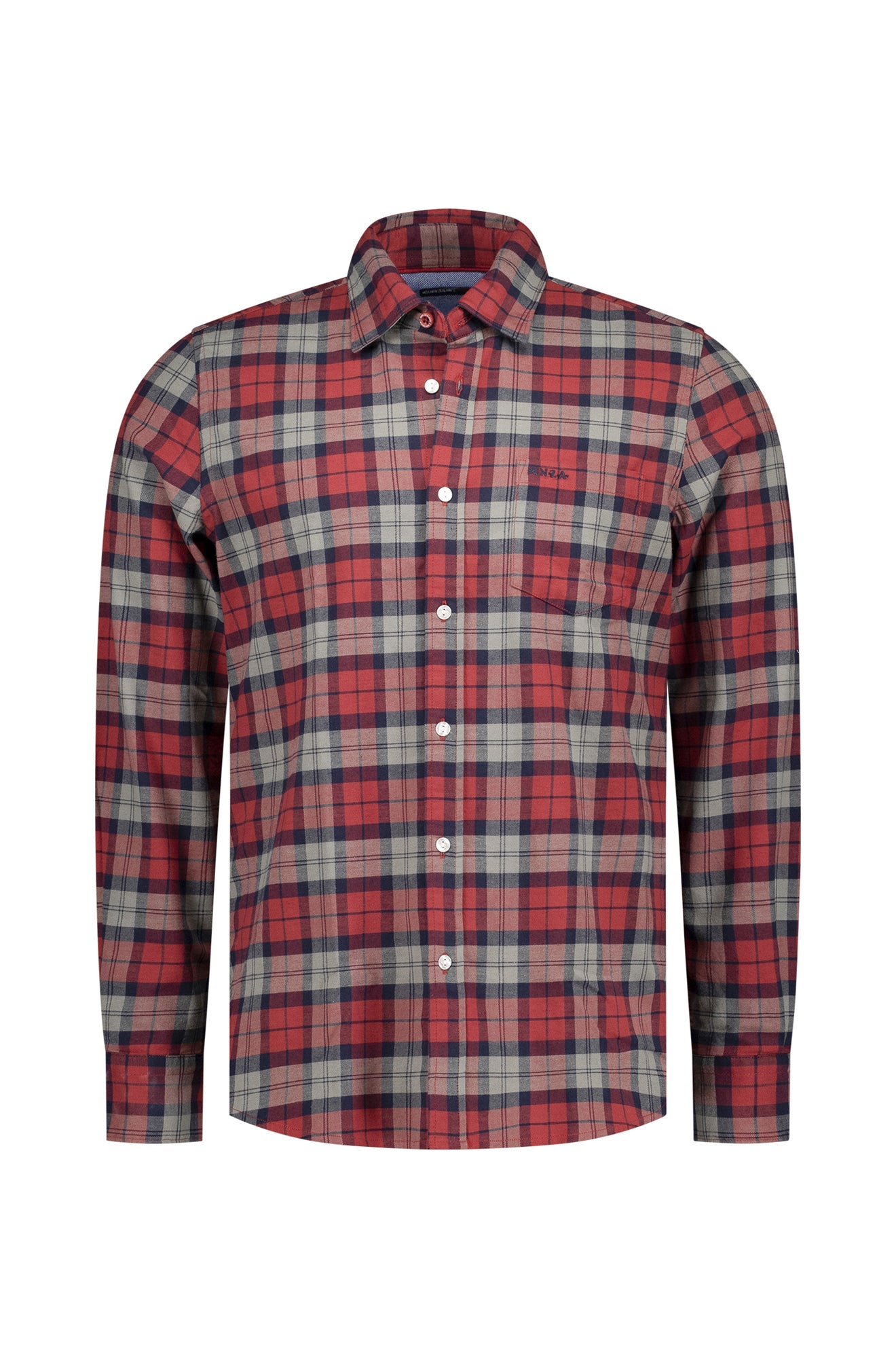 Chemise stretch pour homme par NZA | 25HN537 Rouge Cerise | Boutique Vvög, vêtements mode pour homme et femme