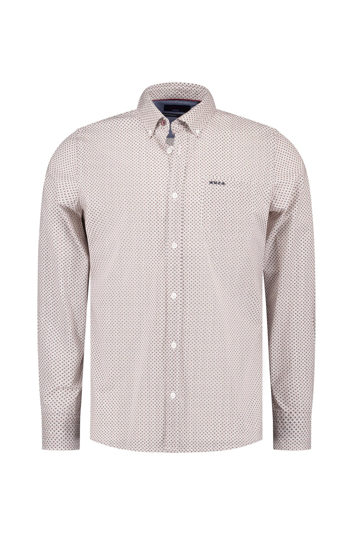 Chemise stretch pour homme par NZA | 25HN551 Rouge Cerise | Boutique Vvög, vêtements mode pour homme et femme