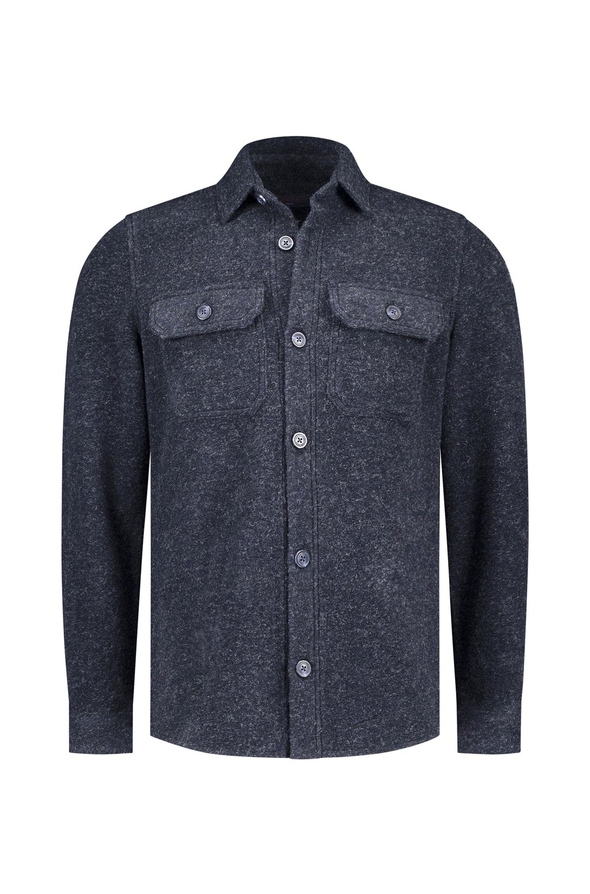 Surchemise pour homme par NZA | 25HN574 Marine Icône Mélange | Boutique Vvög, vêtements mode pour homme et femme