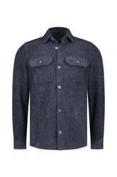 Surchemise pour homme par NZA | 25HN574 Marine Icône Mélange | Boutique Vvög, vêtements mode pour homme et femme