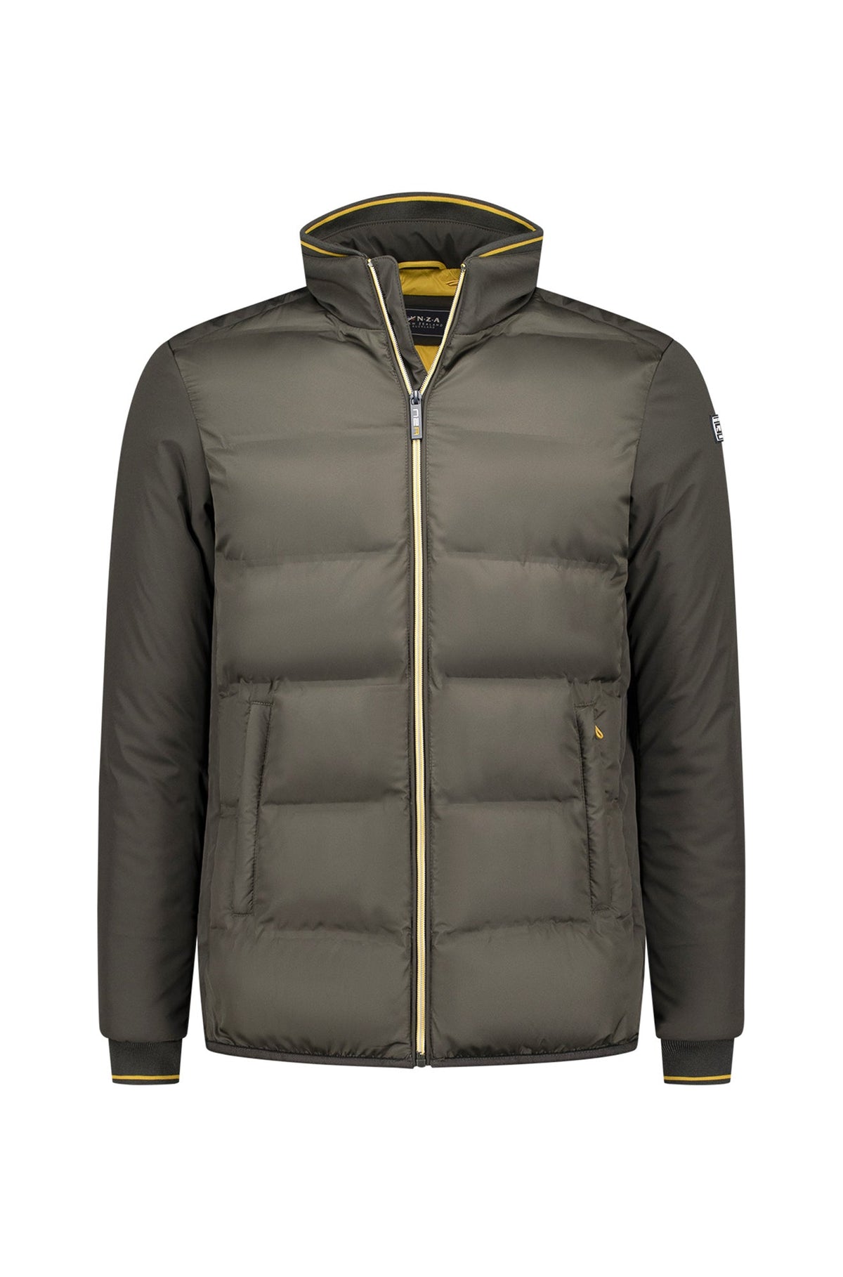 Manteau d'hiver pour homme par NZA | 25HN811 Vert Bouteille | Boutique Vvög, vêtements mode pour homme et femme