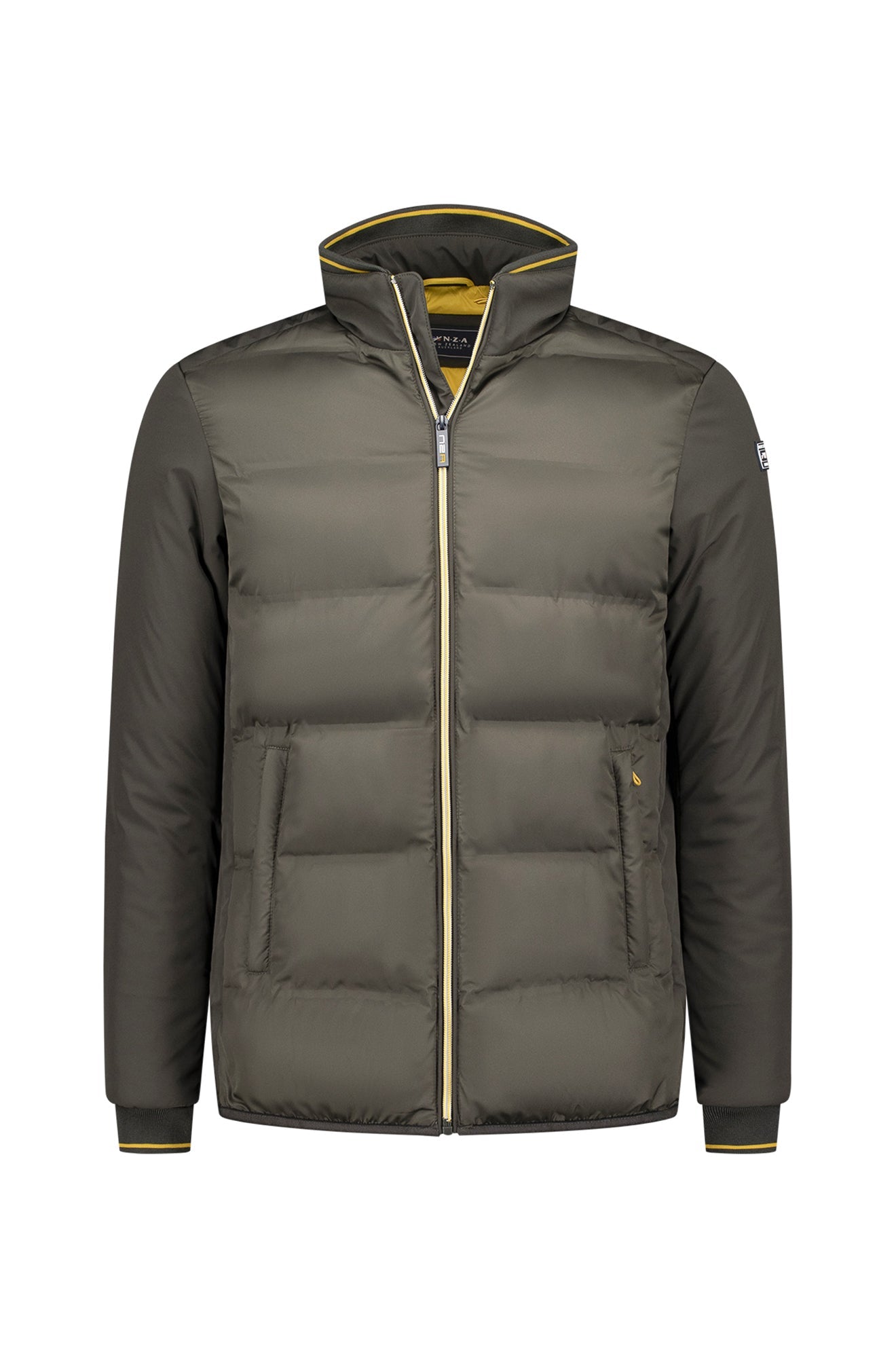 Manteau d'hiver pour homme par NZA | 25HN811 Vert Bouteille | Boutique Vvög, vêtements mode pour homme et femme