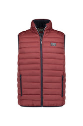 Coupe-vent sans manches pour homme par NZA | 25HN820 Rouge Cerise | Boutique Vvög, vêtements mode pour homme et femme