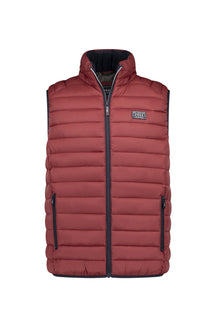 Coupe-vent sans manches pour homme par NZA | 25HN820 Rouge Cerise | Boutique Vvög, vêtements mode pour homme et femme