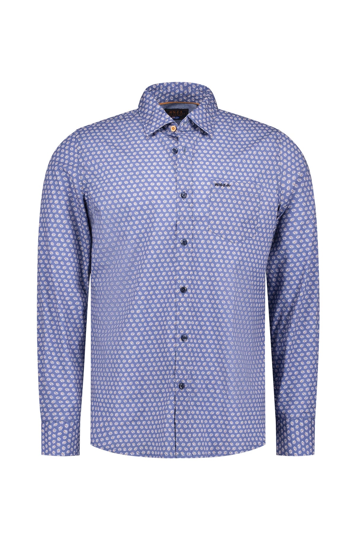 Chemise stretch pour homme par NZA | 25KN549 Bleu rivière | Boutique Vvög, vêtements mode pour homme et femme