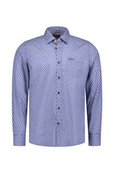 Chemise stretch pour homme par NZA | 25KN549 Bleu rivière | Boutique Vvög, vêtements mode pour homme et femme