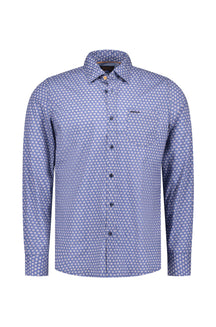Chemise stretch pour homme par NZA | 25KN549 Bleu rivière | Boutique Vvög, vêtements mode pour homme et femme