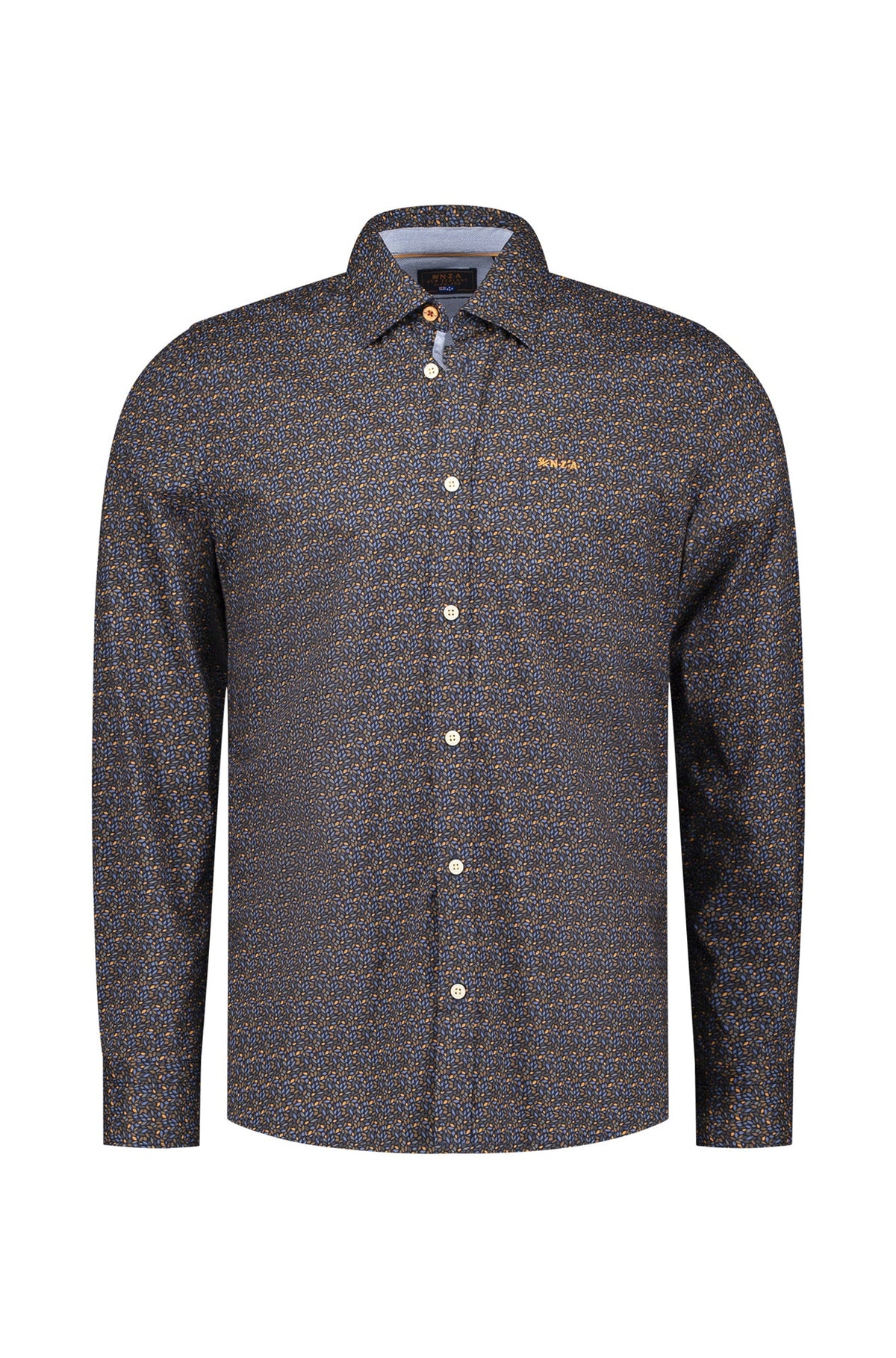 Chemise stretch pour homme par NZA | 25KN553 Bleu marine classique | Boutique Vvög, vêtements mode pour homme et femme