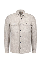 Surchemise matelassée pour homme par NZA | 25KN573D Mélange Écume de mer | Boutique Vvög, vêtements mode pour homme et femme