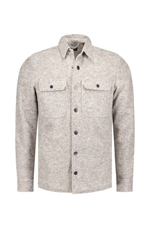 Surchemise matelassée pour homme par NZA | 25KN573D Mélange Écume de mer | Boutique Vvög, vêtements mode pour homme et femme