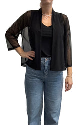 Pardessus pour femme par Joseph Ribkoff | 261204 Noir | Boutique Vvög, vêtements mode pour homme et femme