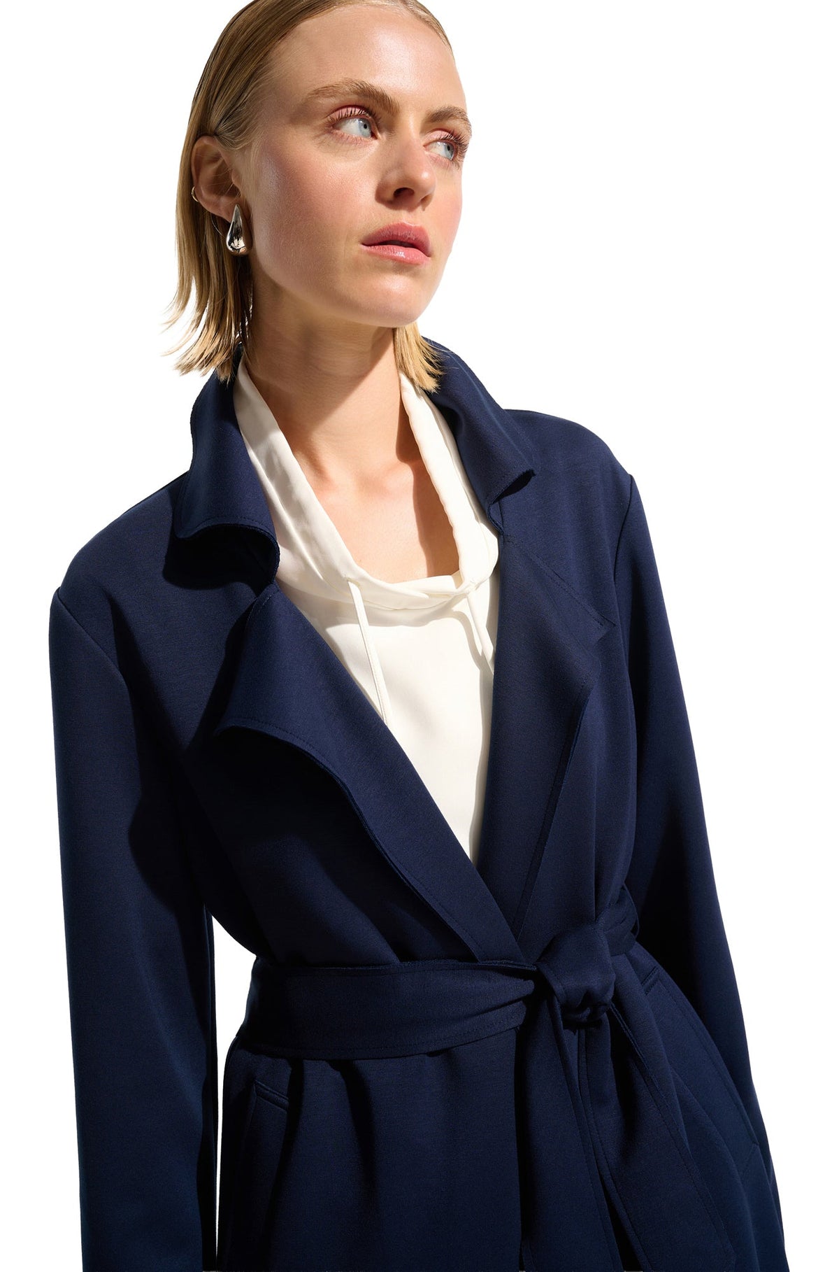 Pardessus pour femme par Joseph Ribkoff | 261602 Indigo | Boutique Vvög, vêtements mode pour homme et femme