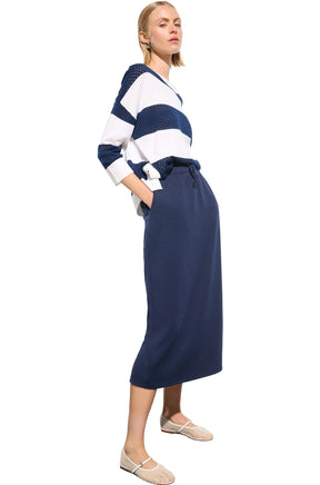 Jupe pour femme par Joseph Ribkoff | 261608 Indigo | Boutique Vvög, vêtements mode pour homme et femme