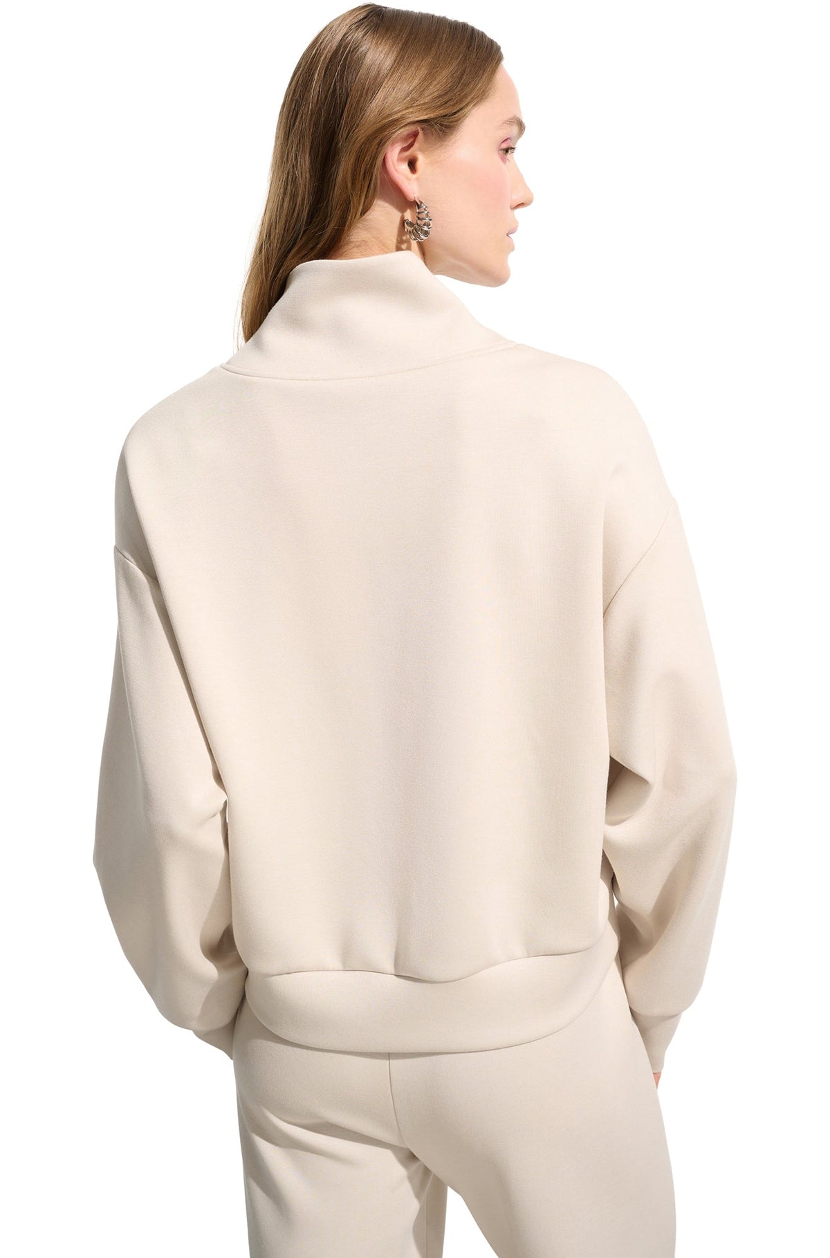 Veste demi-zip pour femme par Joseph Ribkoff | 261610 Pierre De Lune | Boutique Vvög, vêtements mode pour homme et femme