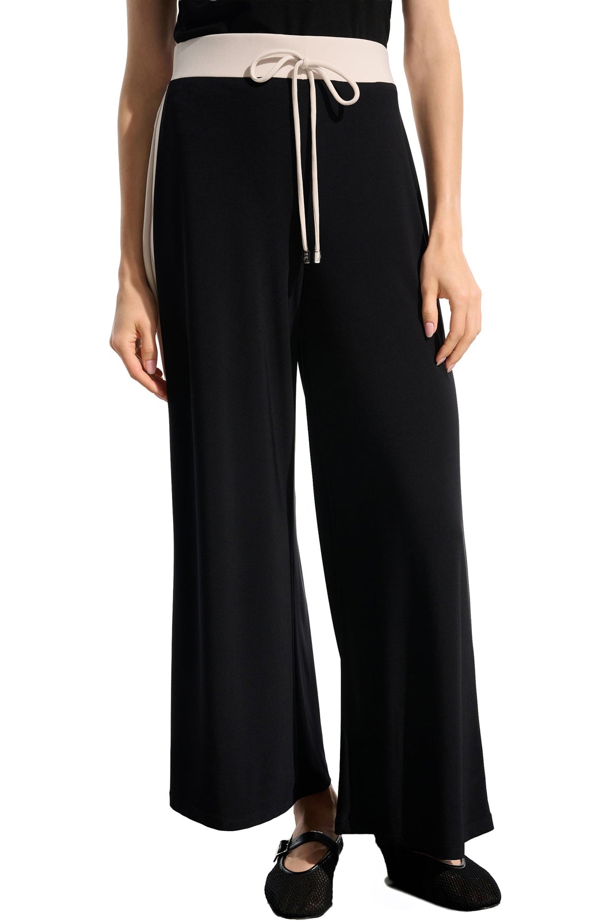 Pantalon pour femme par Joseph Ribkoff | 261612 Pierre De Lune Noire | Boutique Vvög, vêtements mode pour homme et femme