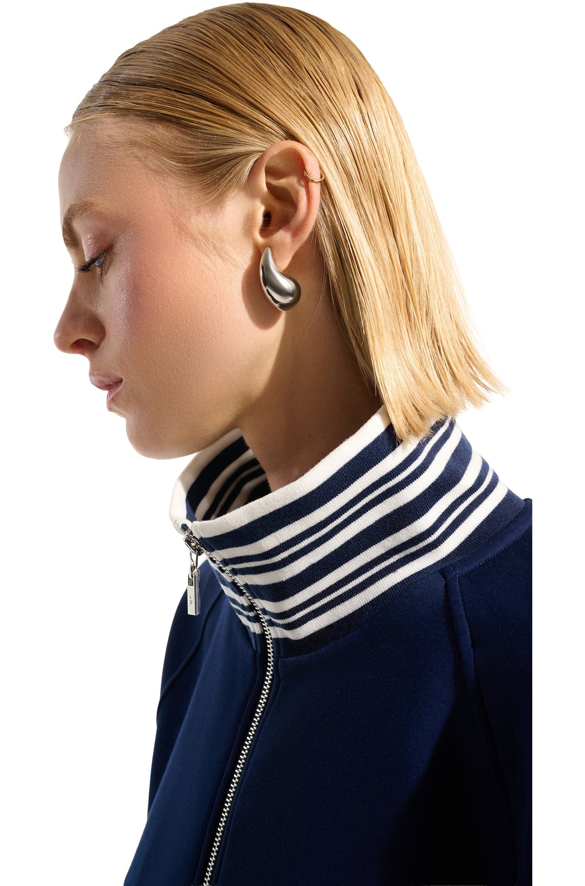 Veste pour femme par Joseph Ribkoff | 261617 Indigo Vanille | Boutique Vvög, vêtements mode pour homme et femme