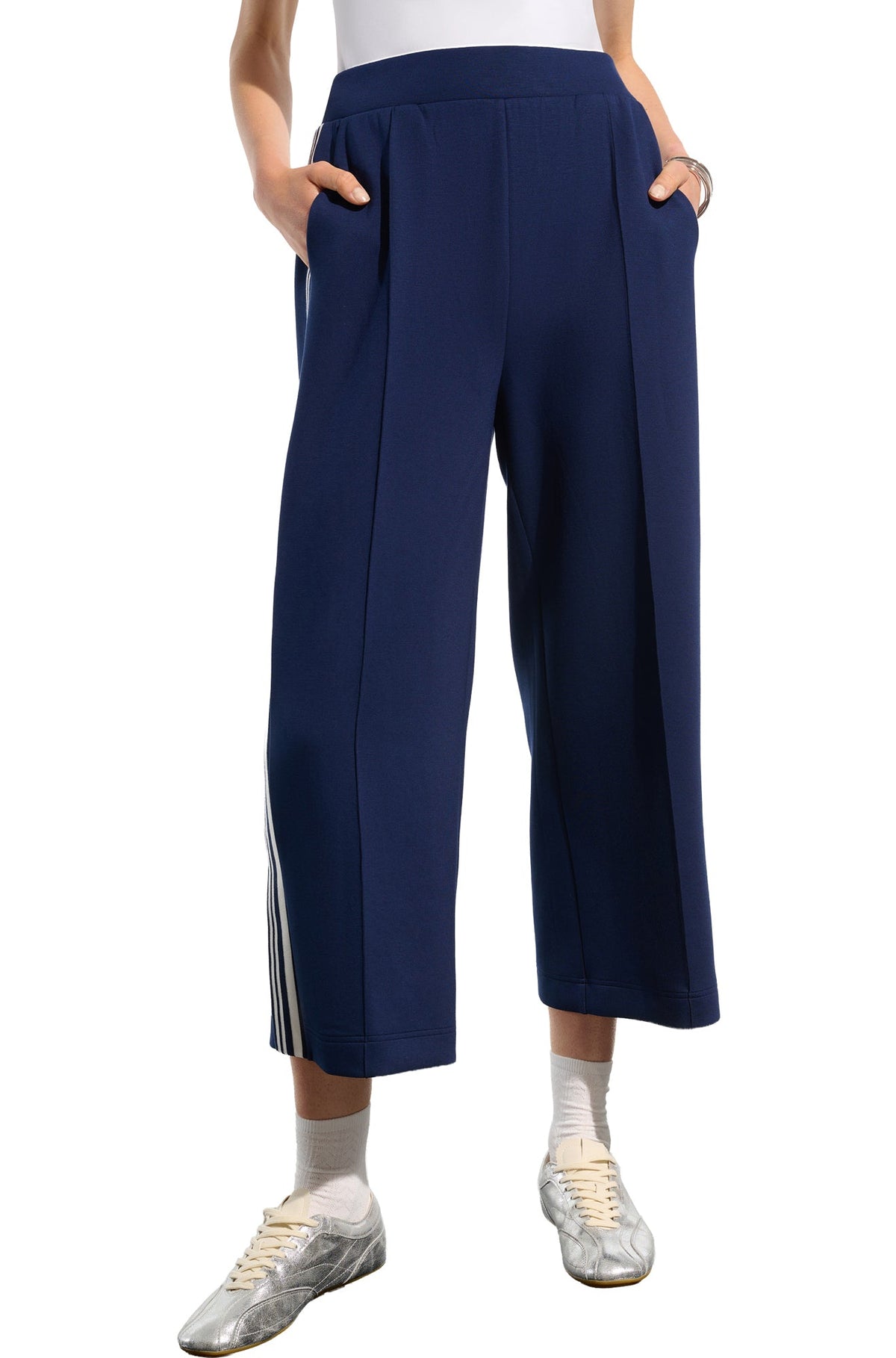 Pantalon pour femme par Joseph Ribkoff | 261618 Indigo Vanille | Boutique Vvög, vêtements mode pour homme et femme