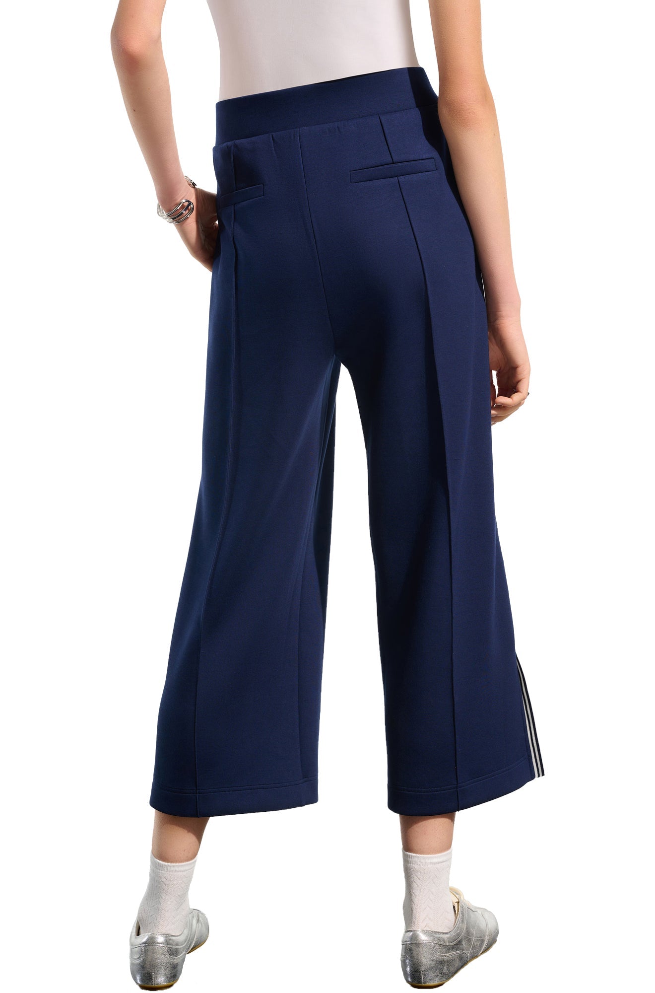 Pantalon pour femme par Joseph Ribkoff | 261618 Indigo Vanille | Boutique Vvög, vêtements mode pour homme et femme