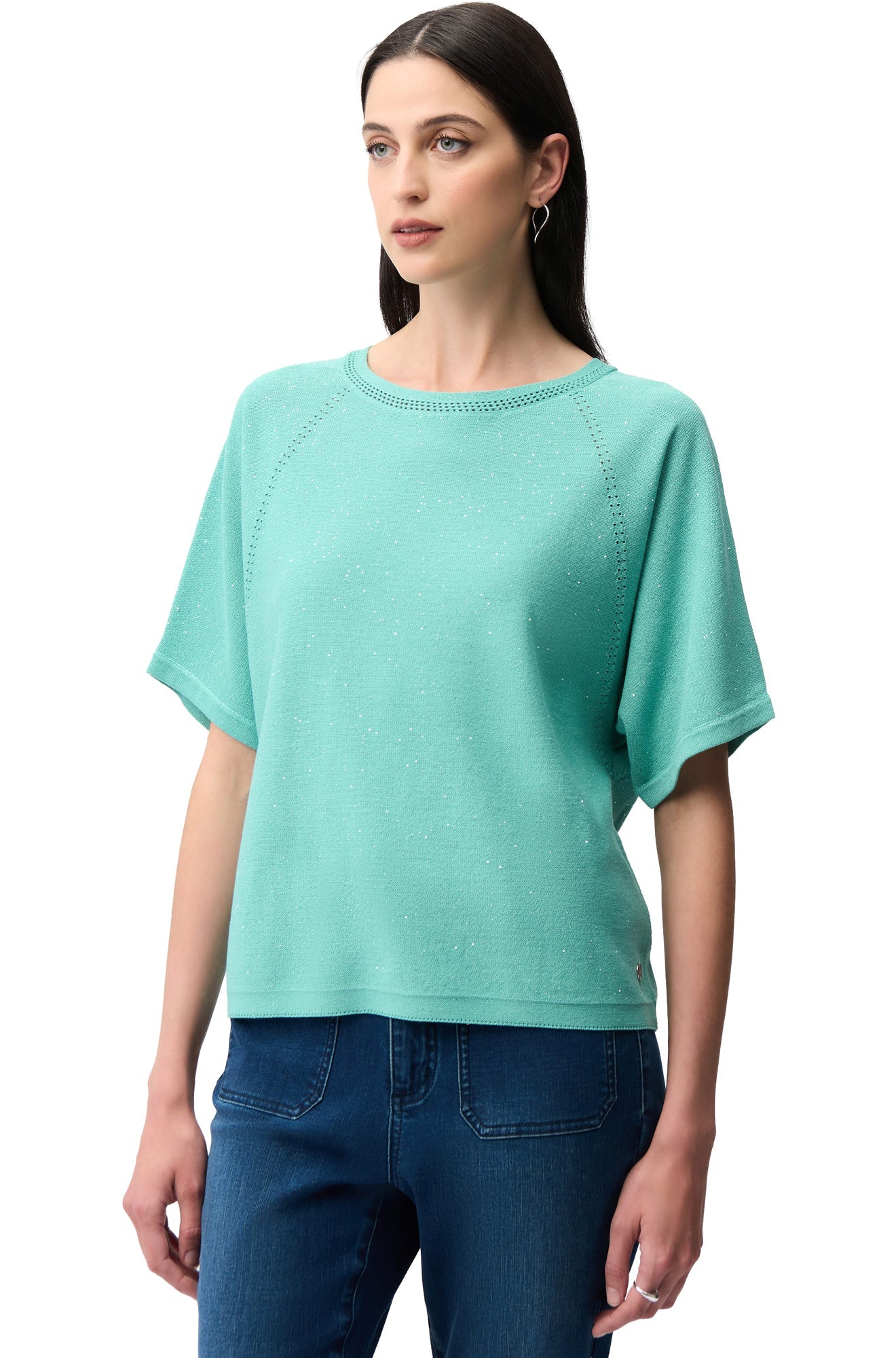 T-Shirt pour femme par Joseph Ribkoff | 261917 Pierre De Lune | Boutique Vvög, vêtements mode pour homme et femme