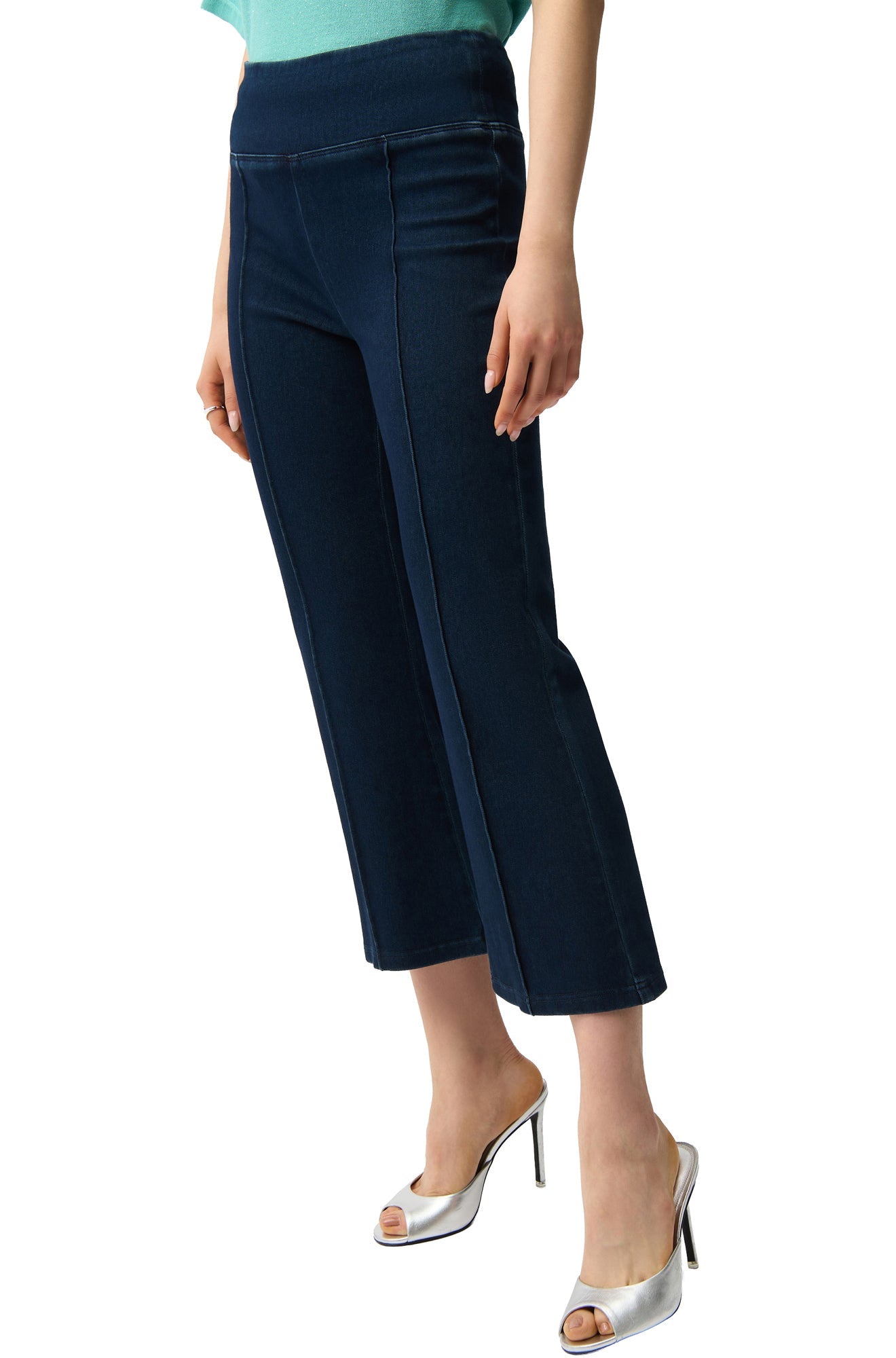 Pantalon pour femme par Joseph Ribkoff | 261953 Bleu Denim Foncé | Boutique Vvög, vêtements mode pour homme et femme