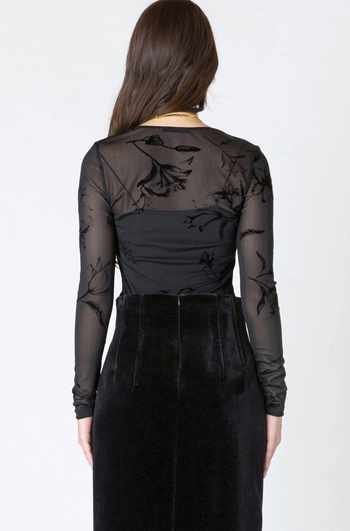 Chandail transparent pour femme par Dex | 2622350 D Noir | Boutique Vvög, vêtements mode pour homme et femme