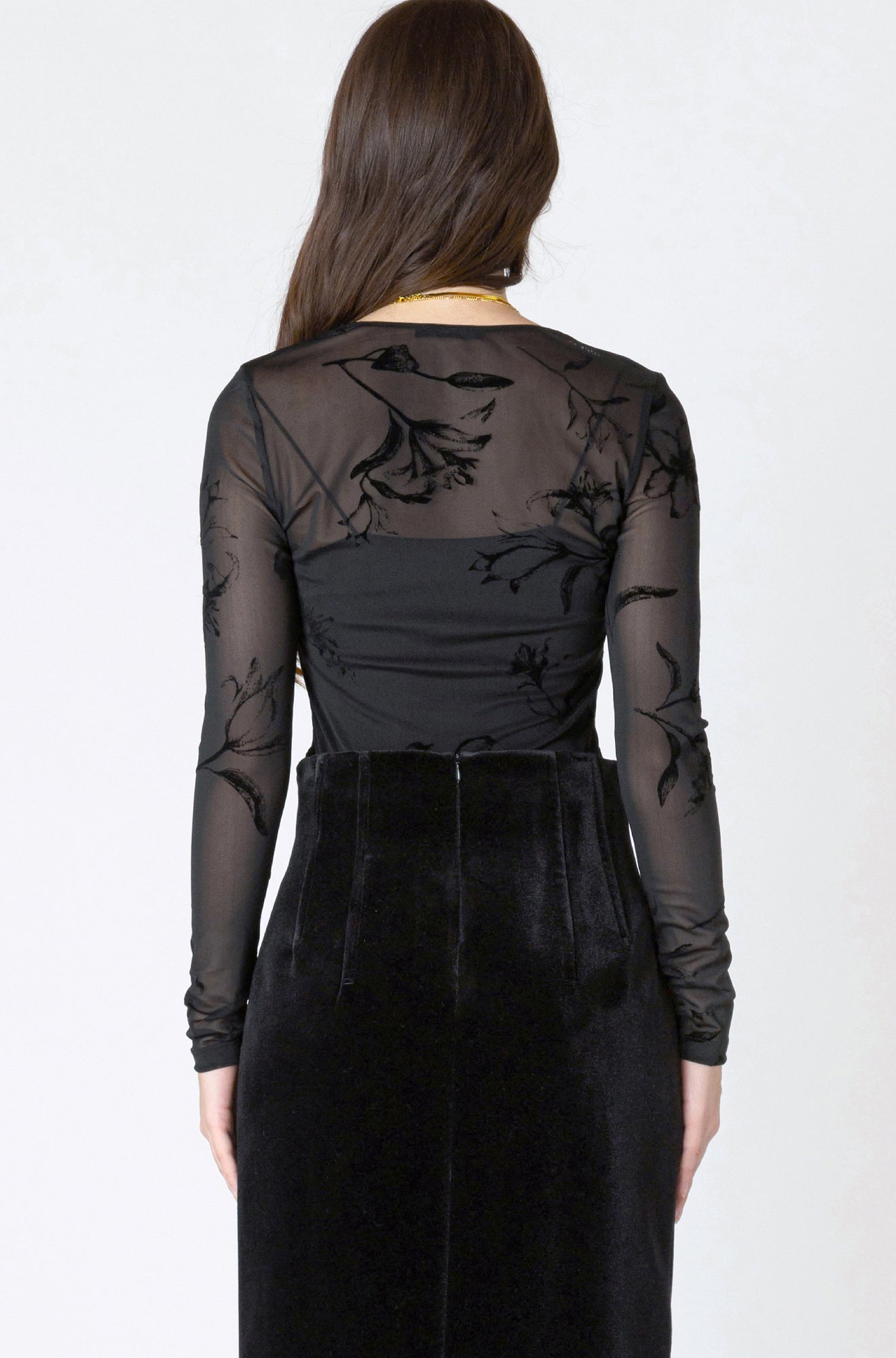 Chandail transparent pour femme par Dex | 2622350 D Noir | Boutique Vvög, vêtements mode pour homme et femme