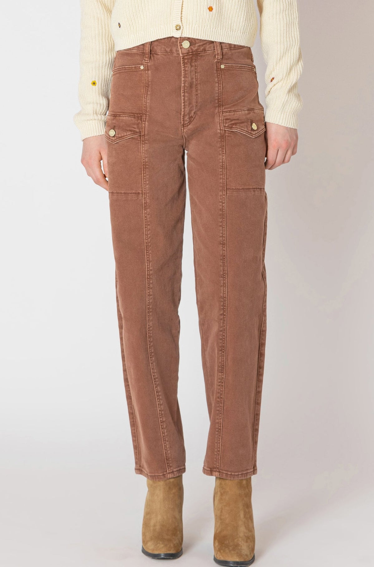 Pantalon pour femme par Dex | 2622708 D Brune | Boutique Vvög, vêtements mode pour homme et femme