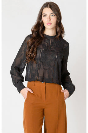 Blouse pour femme par Black Tape | 2623513 T Noir | Boutique Vvög, vêtements mode pour homme et femme