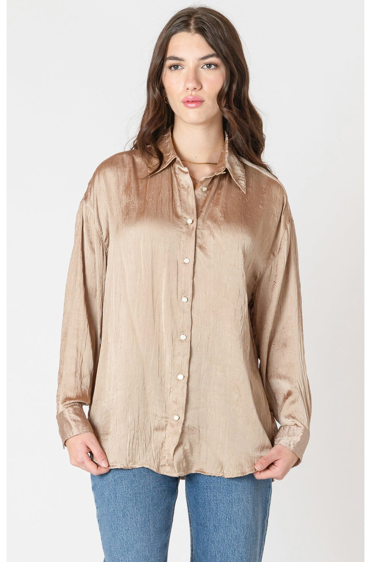 Blouse pour femme par Black Tape | 2623710 T Champagne | Boutique Vvög, vêtements mode pour homme et femme