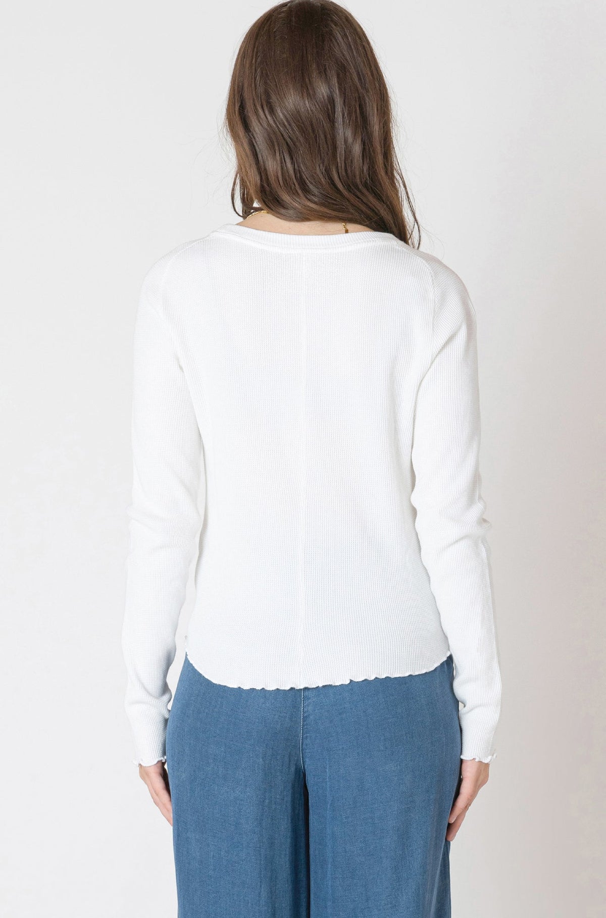 Chandail manches longues pour femme par Dex | 2624000 D Blanc | Boutique Vvög, vêtements mode pour homme et femme