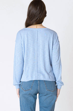 Chandail manches longues pour femme par Dex | 2624023 D Mer Infinie | Boutique Vvög, vêtements mode pour homme et femme